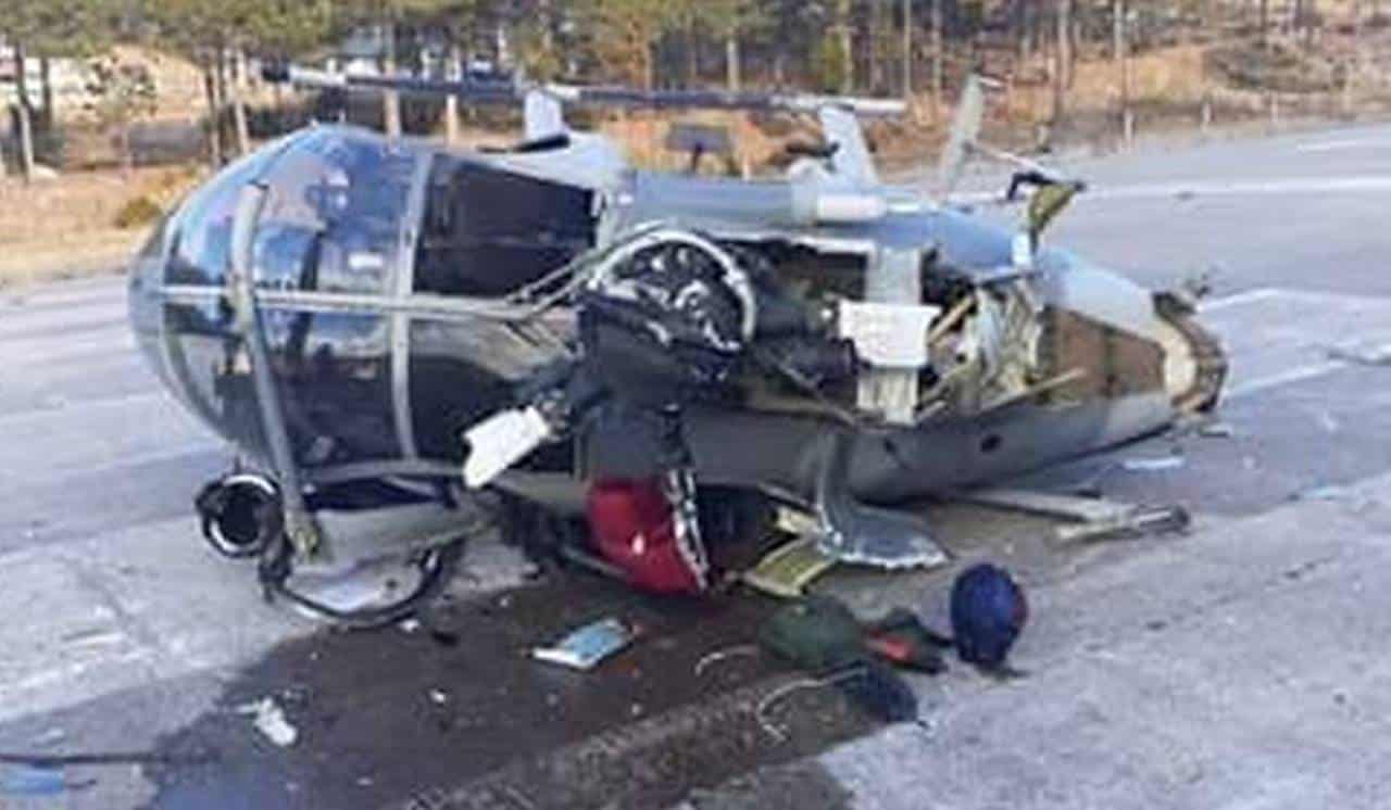 El accidente en Guadalupe y Calvo.